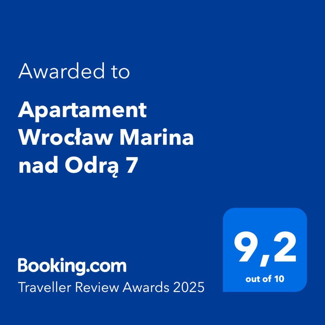 Apartament Wroclaw Marina Nad Odra 7 Экстерьер фото